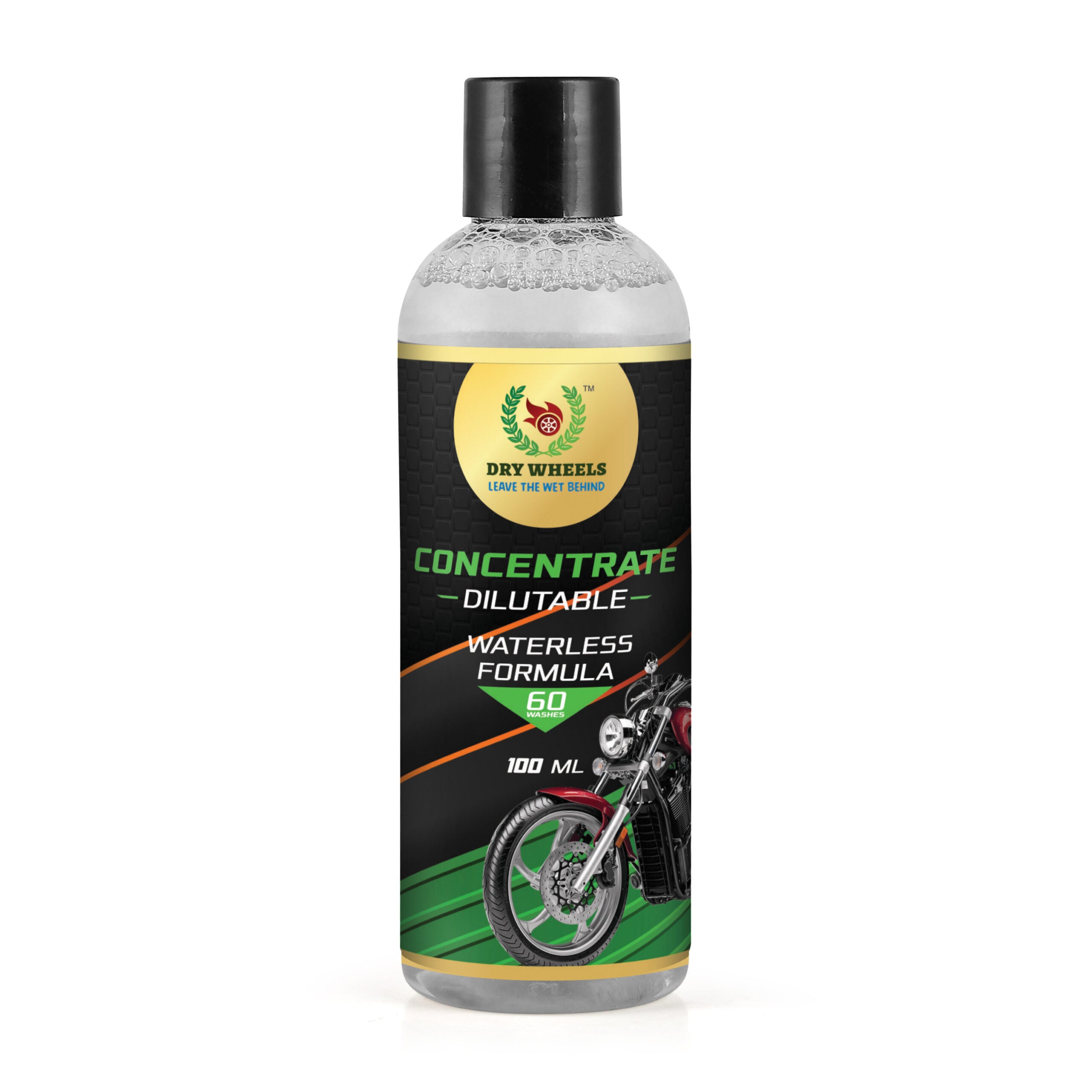 Bike Care Kit – Waterless Wash & Wax, Concentrate & Microfiber Towel / Waterless Car Wash & Wax Kit