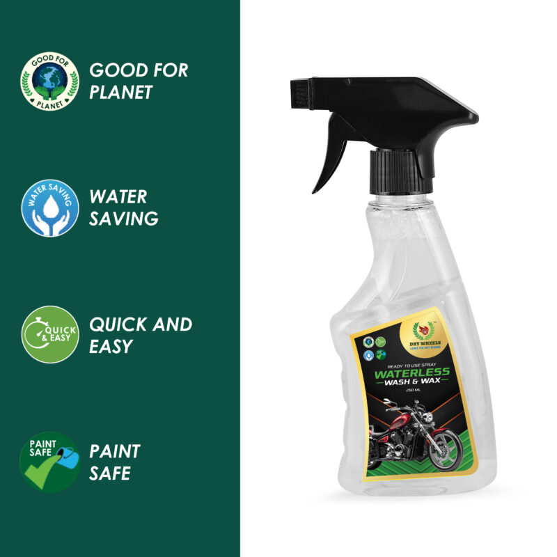 Waterless Bike Wash & Wax ( 250 ml) - Image 5