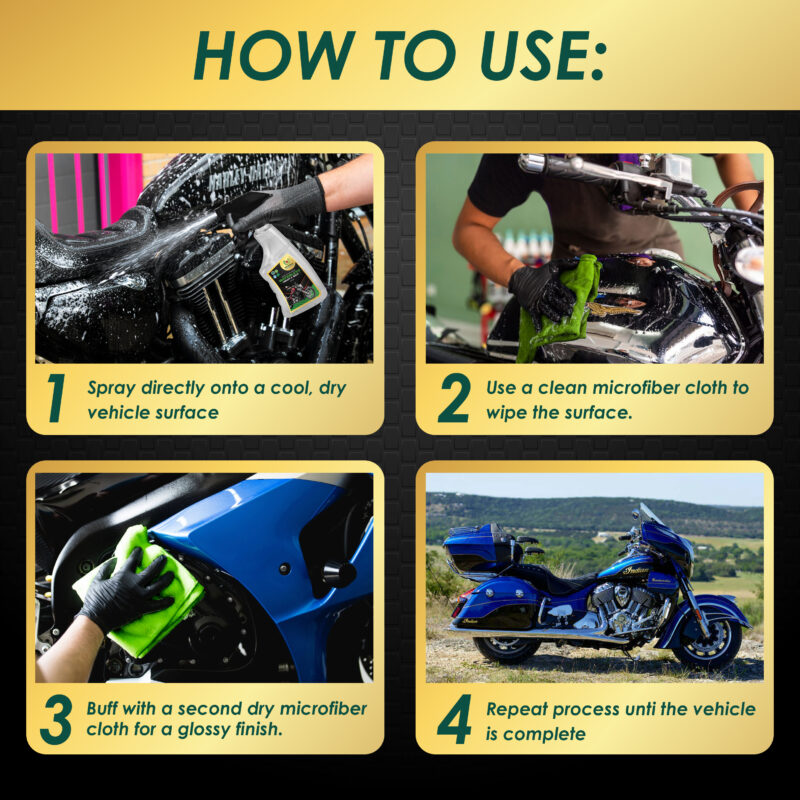 Waterless Bike Wash & Wax ( 250 ml) - Image 4