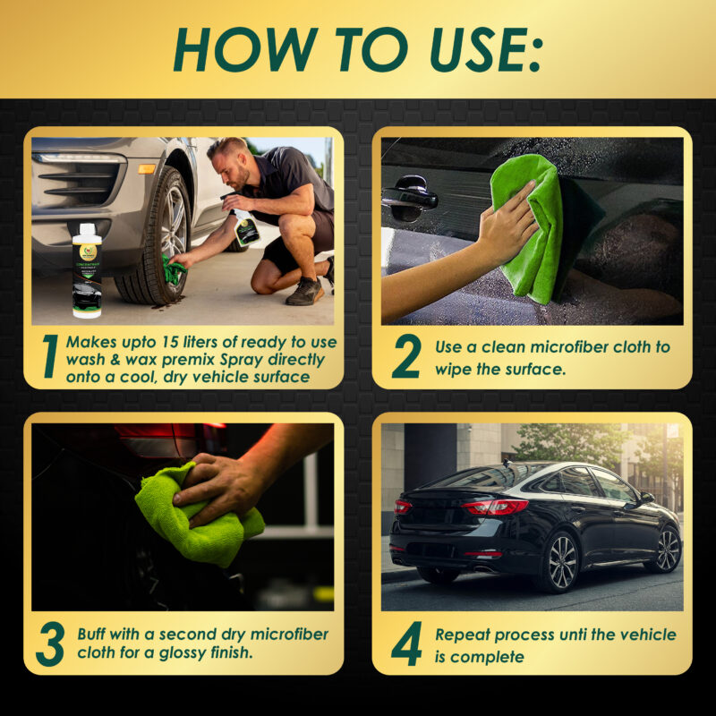 Car Concentrate – Dilutable Waterless Formula (300 ml) - Image 2