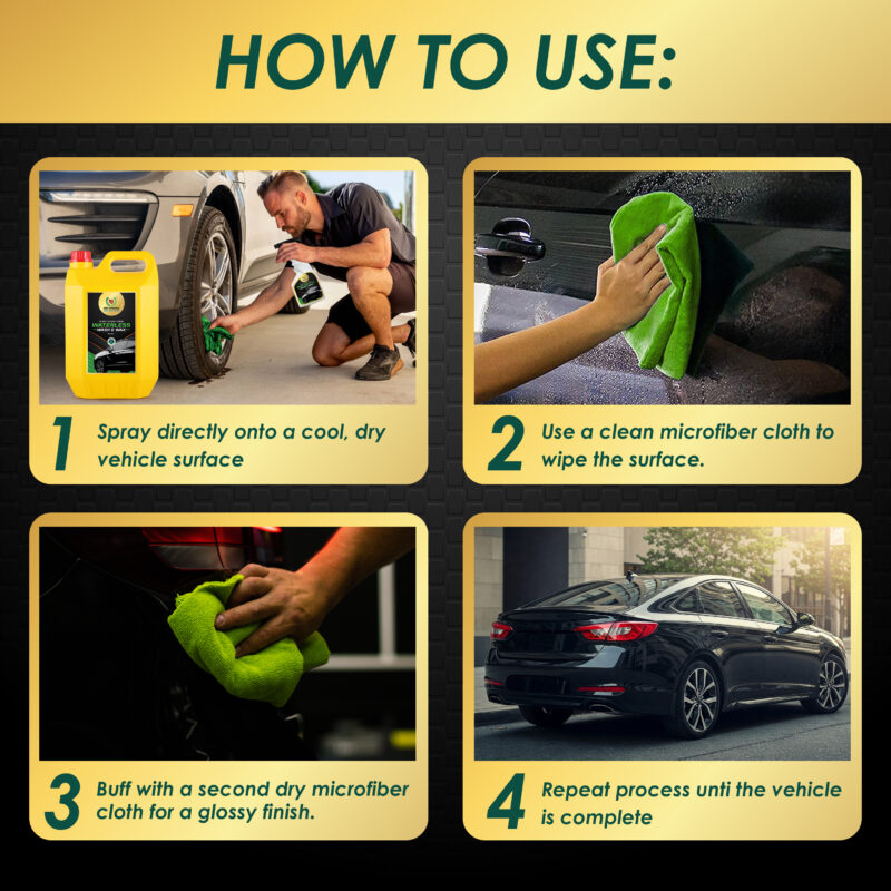 Waterless Wash & Wax – 5 Litre - Image 4