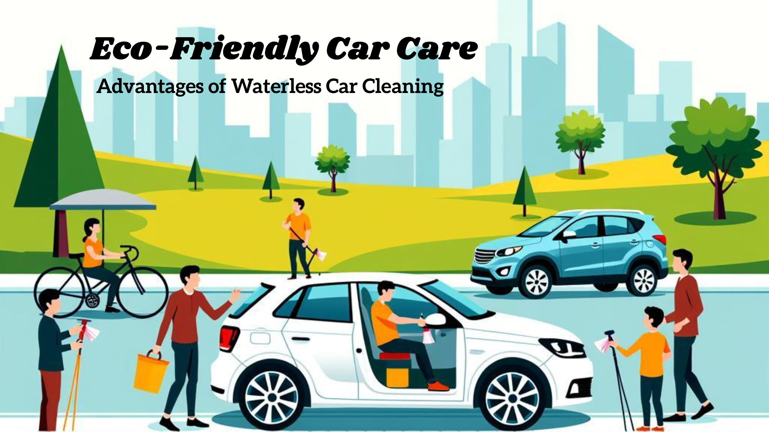 Advantages of Waterless Car Cleaning for Different Users